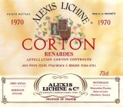 Corton Renardes-Lichine-Colin